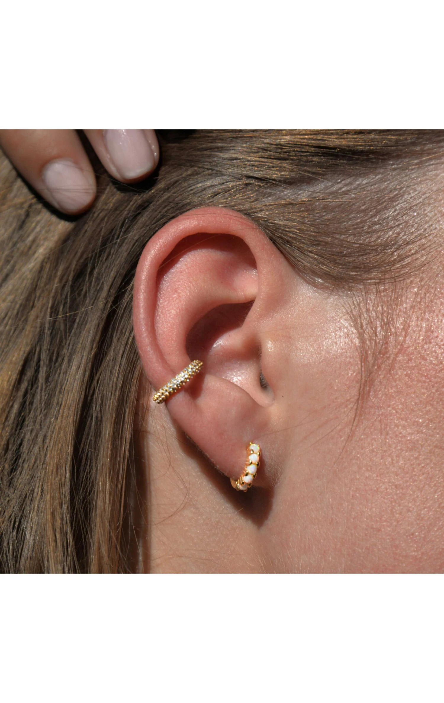 Boucles D'oreilles Croisette – Image 3